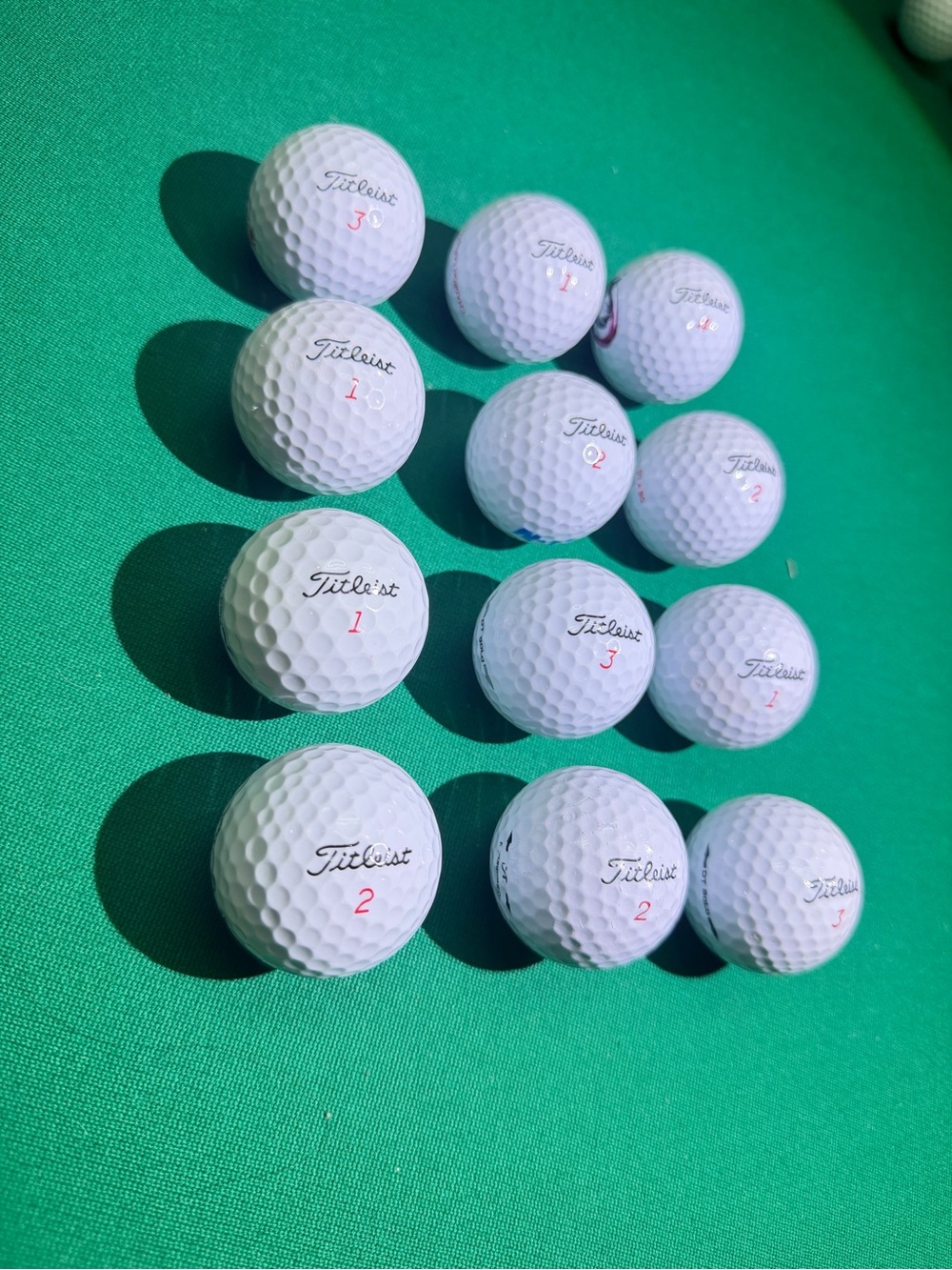 12 titleist dt solo- 5A